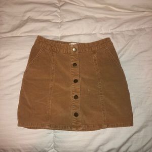 Corduroy skirt